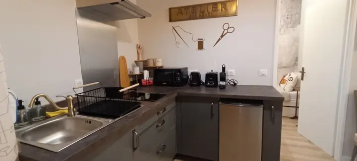 Cuisine — Le Tailleur, hébergement Bed in Shop à Romans-sur-Isère